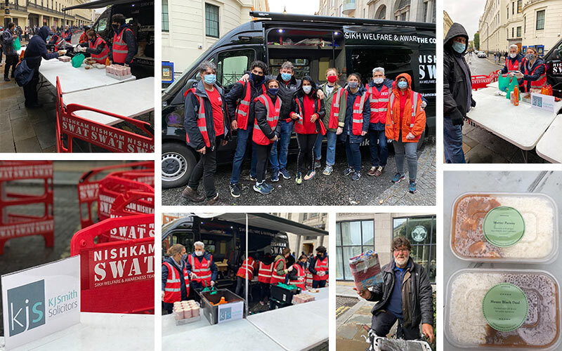 Our Ascot office continues to offer support to NishkamSWAT’s Homeless Project