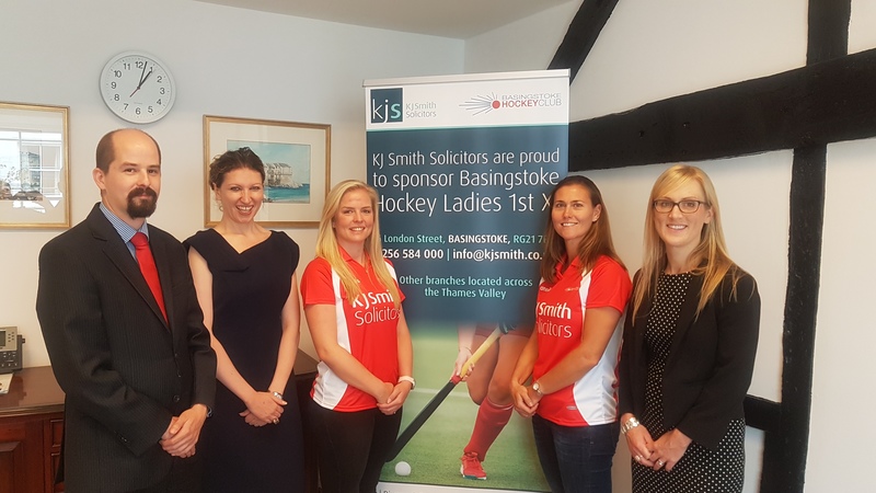 K J Smith Solicitors renew Basingstoke Hockey Club support