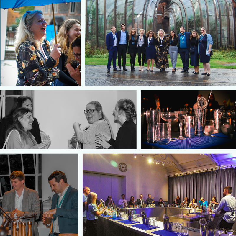 K J Smith host a very successful networking event at the Bombay Sapphire Distillery