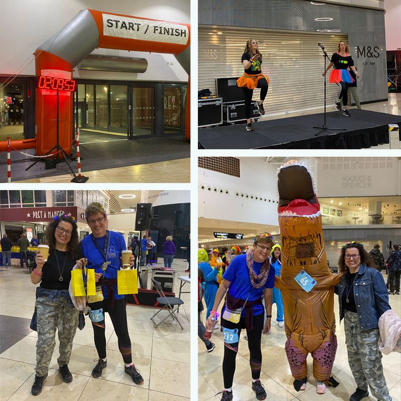 Belinda Hunter takes part in the St. Michael’s Hospice 10km Moonlight Walk