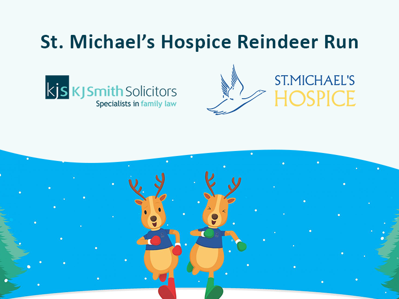 Our Basingstoke team gear up to take part in St. Michael’s Hospice Reindeer Run