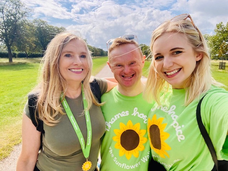 Lois Wisby from our Ascot office completes the annual Sunflower Walk for Thames Hospice