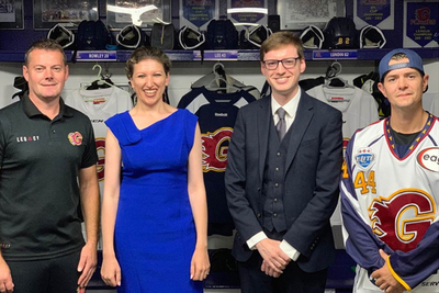K J Smith Solicitors continue Guildford Flames sponsorship for a 5th season