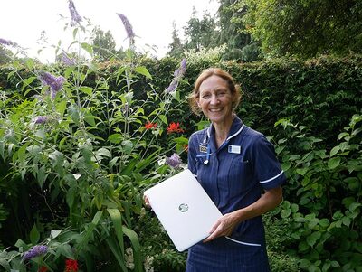 K J Smith provides much needed technology to St Michael’s Hospice’s ‘Hospice at Home’ team