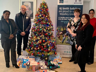 Our Woodley team help to ensure disadvantaged families receive toys this Christmas