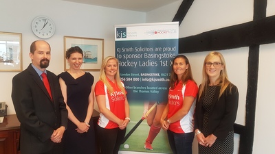 K J Smith Solicitors renew Basingstoke Hockey Club support