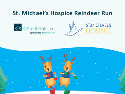 Our Basingstoke team gear up to take part in St. Michael’s Hospice Reindeer Run