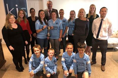 K J Smith Solicitors continue as lead club sponsor of Woodley United FC