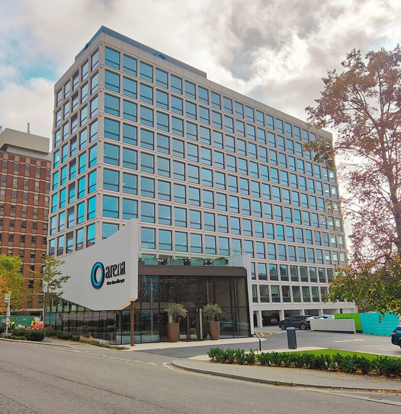 western design architects arena grovesnor house street scene 